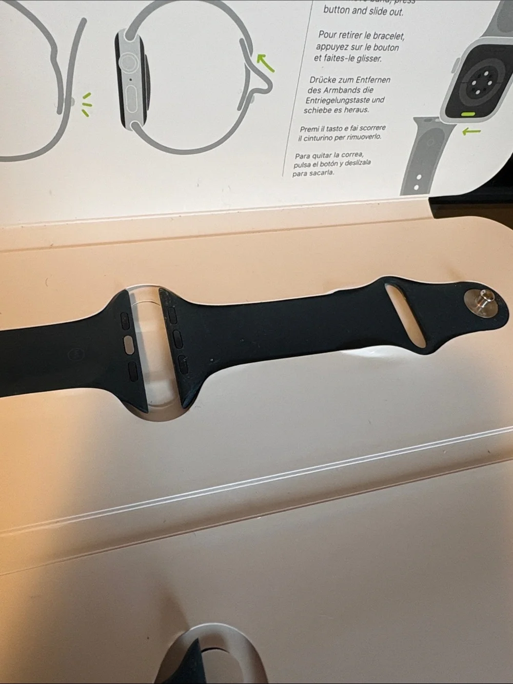 Apple Sport Band - Teal Blue, M/L and S/M band options